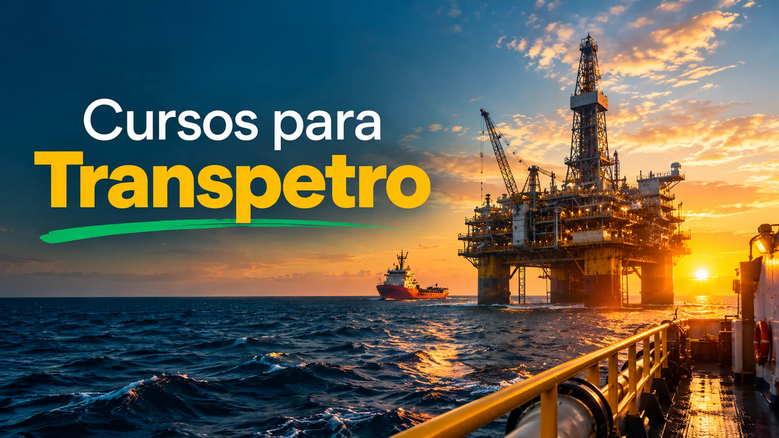 Cursos preparatórios para o processo seletivo da Transpetro
